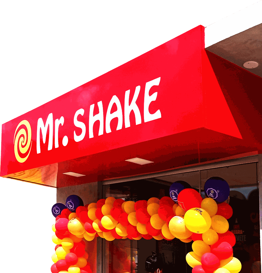 Fachada comercial Mr. Shake